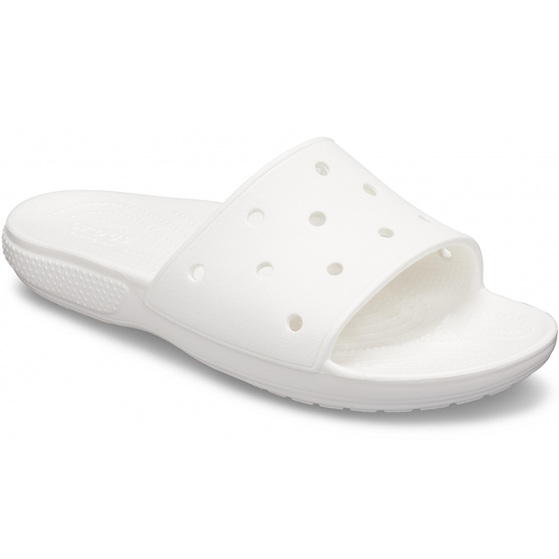 Klapki damskie Crocs Classic Slide białe 206121 100