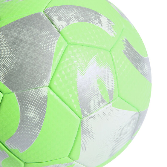 Piłka nożna adidas Tiro League Thermally Bonded zielono-szara HZ1296