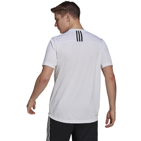 Koszulka męska adidas Primeblue Designed to Move biała GM2135