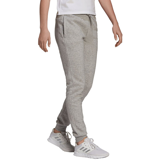 Spodnie damskie adidas Essentials Slim Tapered Cuffed Pant szare GM5548