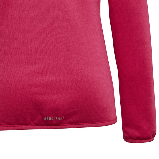 Bluza dla dzieci adidas Designed 2 Move 3-Stripes Hoodie Full Zip różowa HM4485