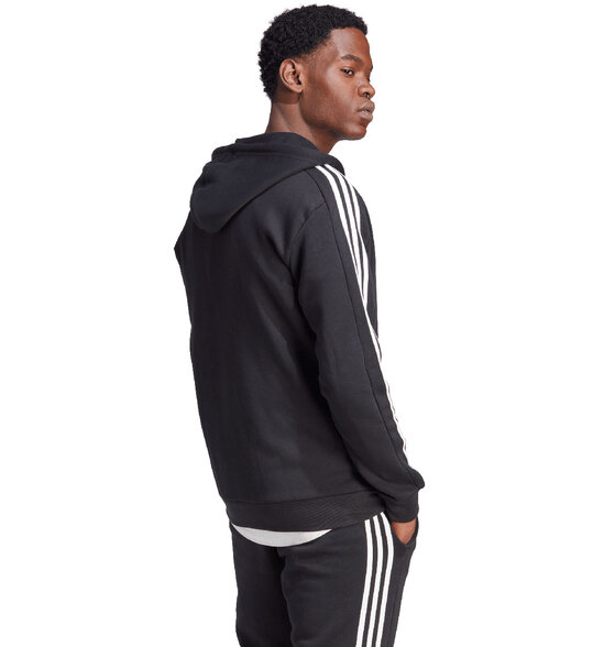 adidas dres męski komplet Essentials Fleece Full Zip Hoodie 3-Stripes Tapered 