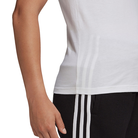 Koszulka damska adidas Essentials Slim T-Shirt biała GL0783