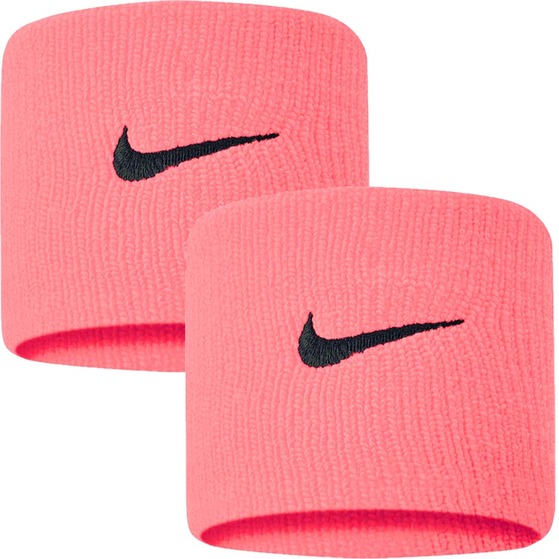 Frotki na nadgarstek Nike Swoosh różowe 2 szt. N0001565677