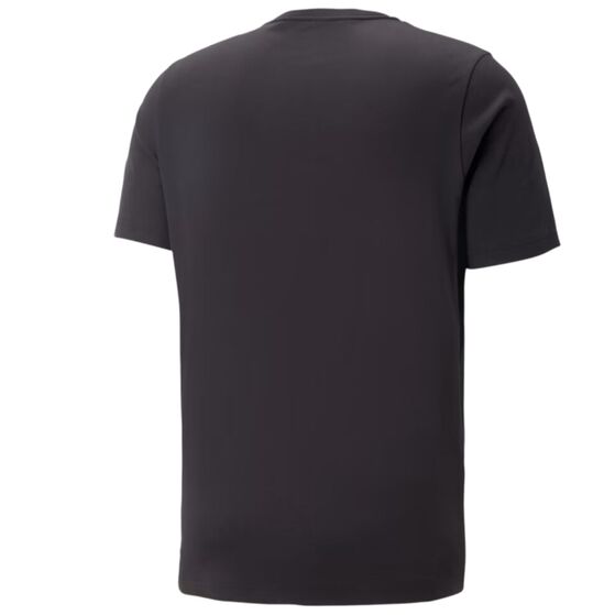 Koszulka męska Puma ESS+ 2 Col Logo Tee czarno-biała 586759 61
