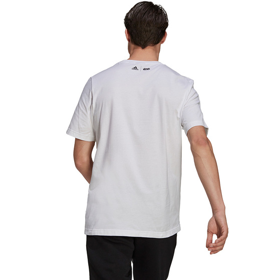 Koszulka męska adidas x Star Wars biała GS6223