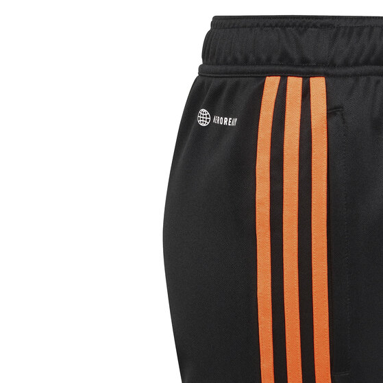 Spodnie dla dzieci adidas Tiro 23 Club Training czarno-pomarańczowe HZ0185