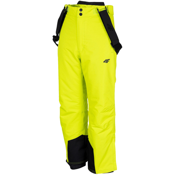 Spodnie narciarskie dla chłopca 4F soczysta zieleń HJZ22 JSPMN001 45S