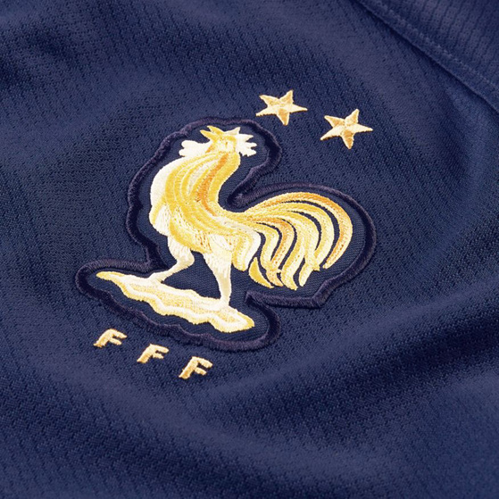 Koszulka męska Nike FFF Soccer Dri-FIT granatowa DN0690 410