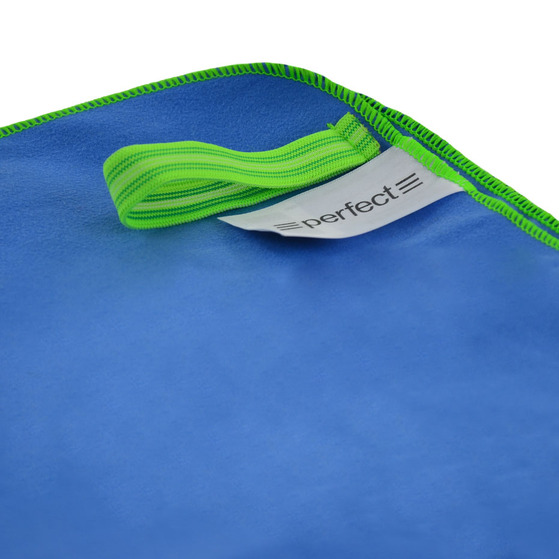 Ręcznik szybkoschnący Perfect microfibra niebieski 47x55cm
