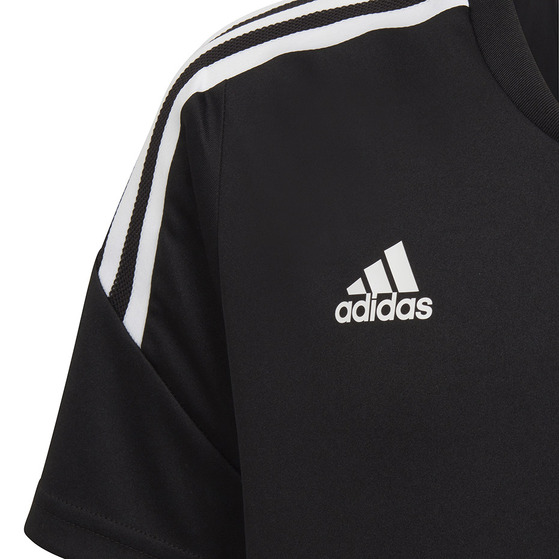 Koszulka dla dzieci adidas Condivo 22 Jersey czarno-biała HA6278