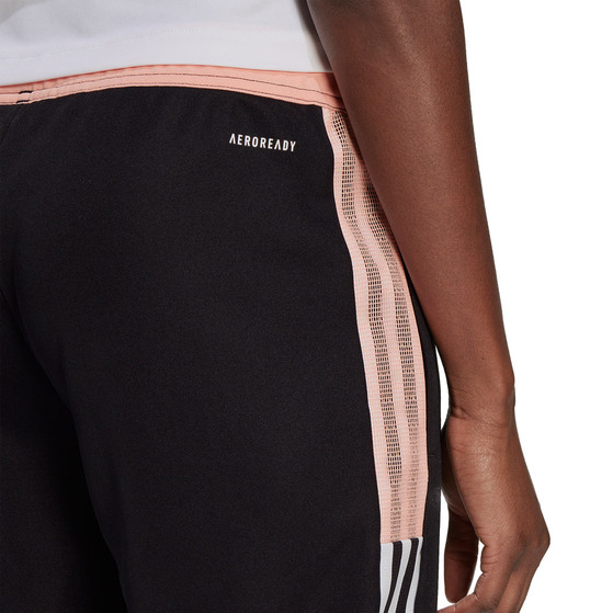Spodnie damskie adidas Tiro Trackpant czarno-różowe GQ1054