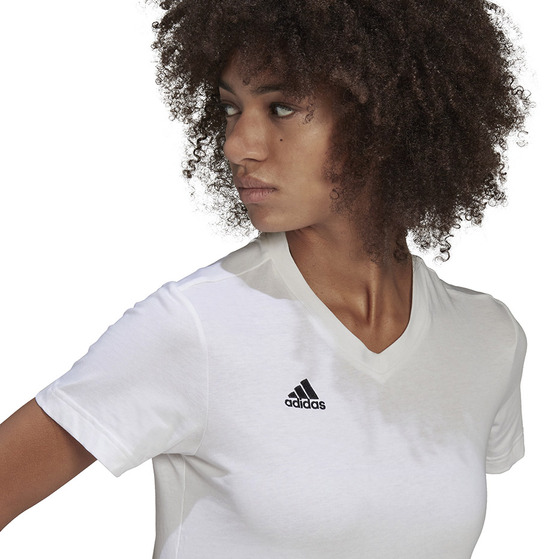Koszulka damska adidas Entrada 22 Tee biała HC0442