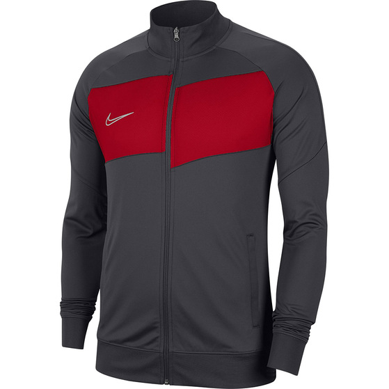 Bluza męska Nike Dry Academy JKT K szaro-czerwona BV6918 061