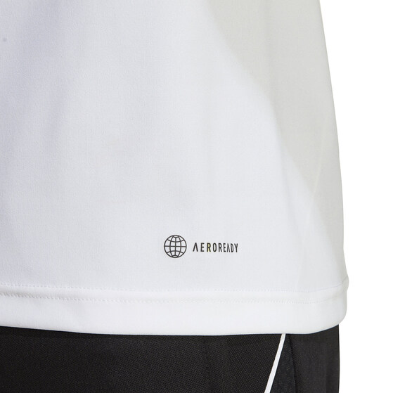 Koszulka męska adidas Tiro 23 Competition Jersey biało-czarna  IC4565