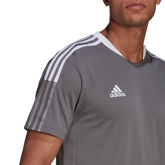 Koszulka męska adidas Tiro 21 Training Jersey szara GM7587