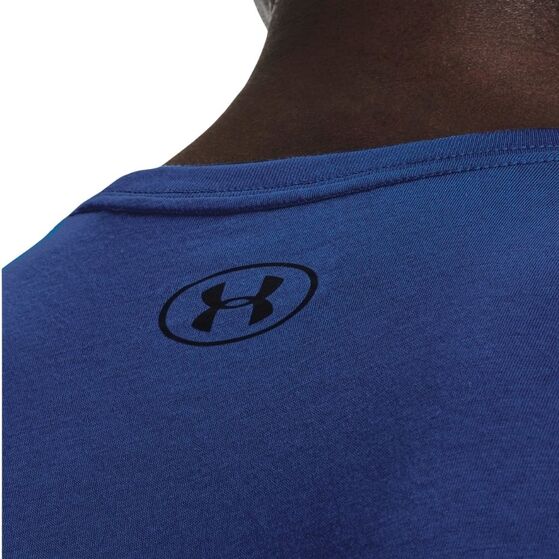 Koszulka męska Under Armour Sportstyle Logo SS niebieska 1329590 432