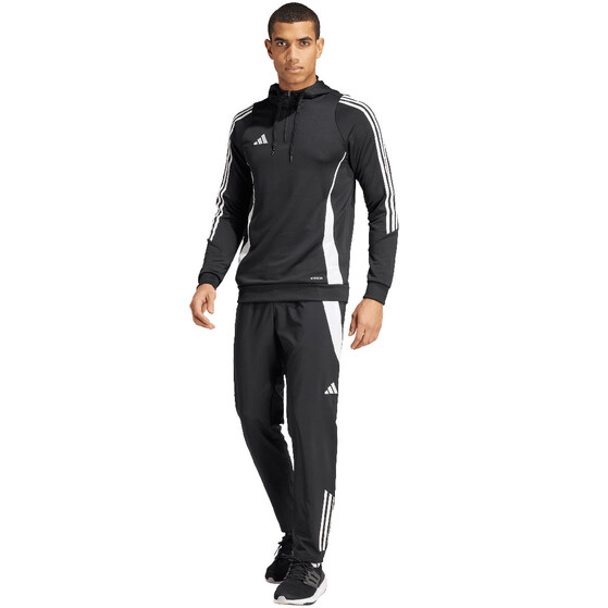 Bluza męska adidas Tiro 24 Training Hoodie czarna IJ9957