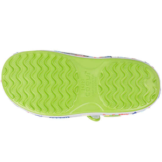 Sandały dla dzieci Coqui Yogi zielone 8861-632-1546A