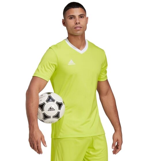 Koszulka męska adidas Entrada 22 Jersey limonkowa HC5077