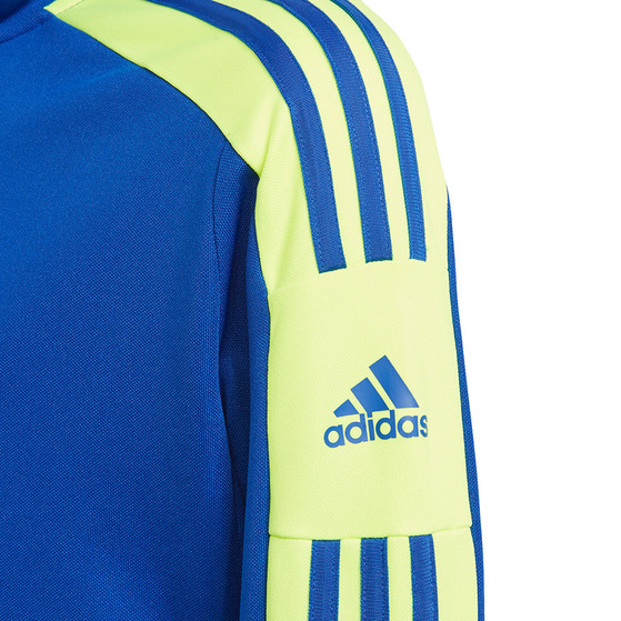 Bluza dla dzieci adidas Squadra 21 Training Youth niebiesko-zielona GP6454