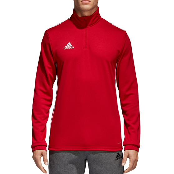 Bluza męska adidas Core 18 Training Top czerwona CV3999