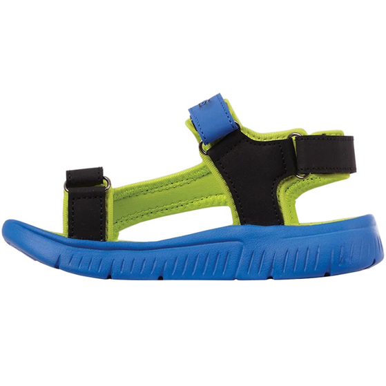 Sandały dla dzieci Kappa Kana MF niebiesko-zielono-czarne 260886MFK 6011