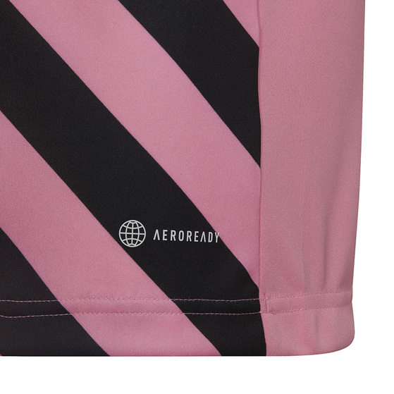 Koszulka dla dzieci adidas Entrada 22 Graphic Jersey różowo-czarna HC2632