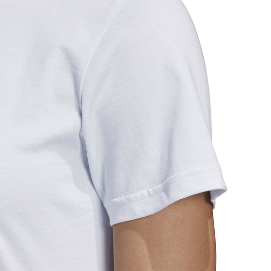 Koszulka damska adidas W BOS CO Tee błękitna FQ3241