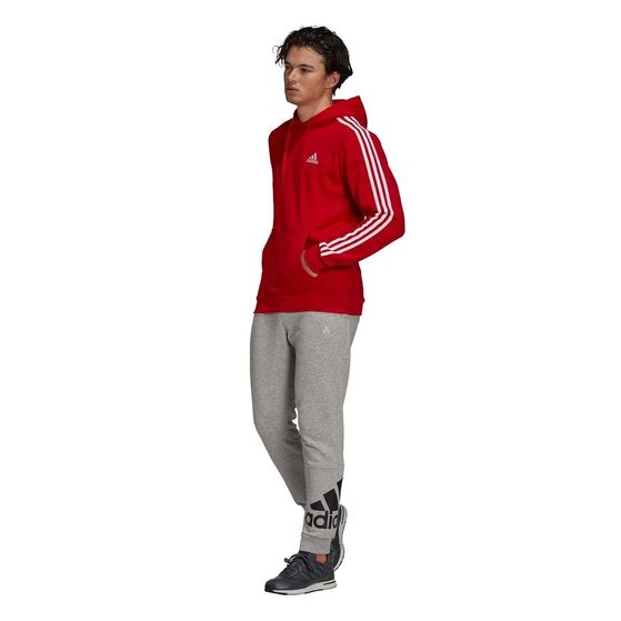 Bluza męska adidas Essentials Fleece czerwona GU2523