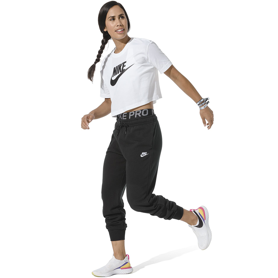 Spodnie damskie Nike W Essential Pant Reg Fleece czarne BV4095 010 »  Kobieta » Odzież damska » Spodnie dresowe damskie - sklep internetowy  MaxxxSport